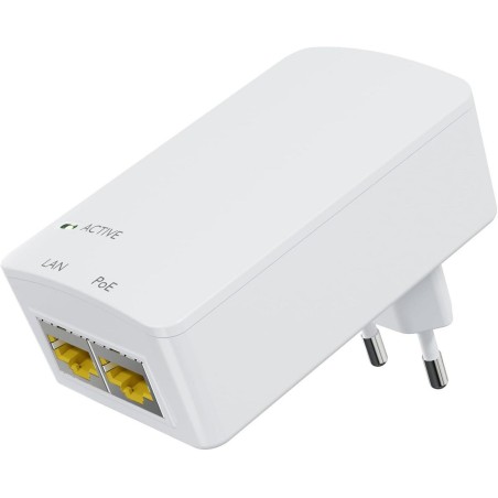MicroConnect PoE Injector 48V 15.4W EU Plug